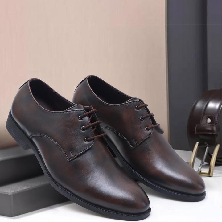 Nexsy Latest Stylish Men Formal Shoes | Office Wear | Outdoor Business Shoes for Men & Boys – Faux Leather
